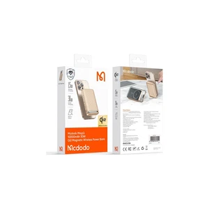 Mcdodo MC-7812 10000mAh 30w qİ2 Manyetik Stantlı Powerbank Titanyum - Görsel 2