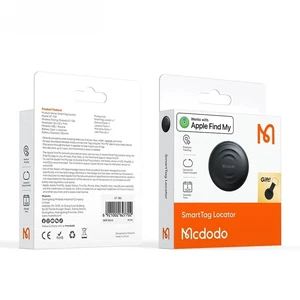 Mcdodo AT-7201 SmartTag Find My Uyumlu Akıllı Takip Cihazı Siyah - Görsel 6