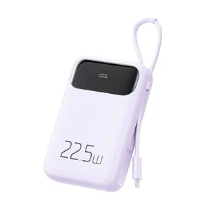 Mcdodo MC-3255 10000mAh Lightning 22.5W Powerbank Mor - Görsel 1