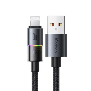 Mcdodo CA-8170 Usb-ATo Lightning 7 Renkli Işıklı 1.2m Kablo - Görsel 1