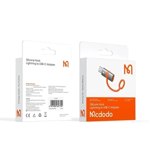 Mcdodo OT-5530 Lightning To Type-c PD 60w Hızlı Şarj Dönüştürücü - Gri - Görsel 6