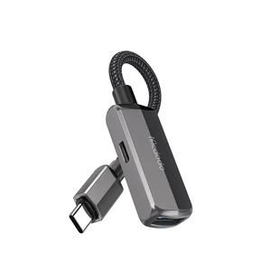 Mcdodo CA-2830 2'si 1 Arada OTG Type-C ve USB-A 3.0 Dönüştürücü Gri - Görsel 1