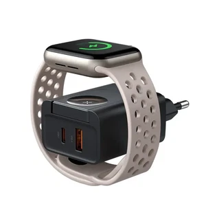 Mcdodo CH-3700 30w 2in1  Kablosuz Apple Watch Ve Seyahat Şarj Adaptörü - Görsel 4