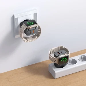 Mcdodo CH-3700 30w 2in1  Kablosuz Apple Watch Ve Seyahat Şarj Adaptörü - Görsel 3