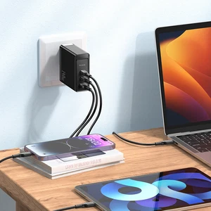 Mcdodo CH-2913 140w GaN 5 Pro Şarj Adaptörü + Type-c to Type-c Şarj Kablosu - Görsel 7
