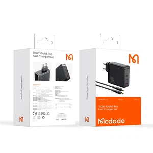 Mcdodo CH-2913 140w GaN 5 Pro Şarj Adaptörü + Type-c to Type-c Şarj Kablosu - Görsel 13