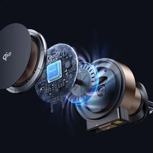 Mcdodo CH-0091 15w Magq qİ2 Kablosuz Geri Çekilebilir Kablo Araç Şarj Cihazı Ve Telefon Tutucu - Görsel 7