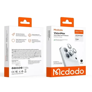 Mcdodo PF-7331 iPhone 17 Pro / 17 Pro Max Şeffaf Kamera Lens Koruyucu - Görsel 3