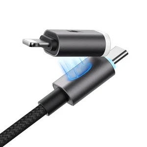Mcdodo CA-6560 4in1 USB-A / Type-C - Type-C / Lightning Işıklı Kablo 1.2m - Görsel 2