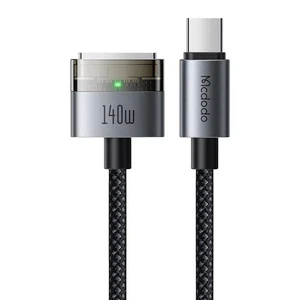Mcdodo CA-2070 140W Type-C To MagSafe 3 Manyetik Bağlantı Kablosu 2m Siyah - Görsel 1