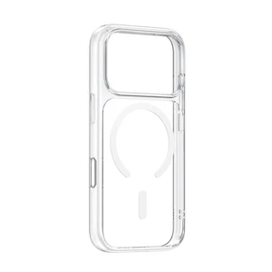 Mcdodo PC-1825 iPhone 17 Pro Kamera Düğmeli Manyetik Şeffaf Kapak - Görsel 1