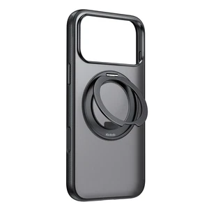 Mcdodo PC-1872 iPhone 17 Pro Max Yakalama Düğmeli Manyetik 360° Halka Standlı Kapak - Görsel 1