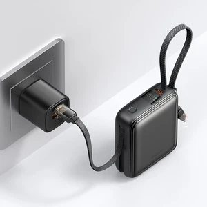 Mcdodo MC-2550 10000mAh 22.5w Dahili Kablolu Mini Powerbank - Görsel 10