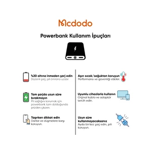Mcdodo MC-6310 Magq 2in1 10000mAh 20w qİ2 Manyetik Powerbank Ve Katlanabilir Telefon Standı - Görsel 9