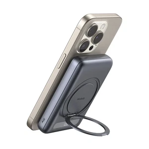 Mcdodo MC-8371 10000mAh - 20w Dahili 360° Halka Standlı Metal Ultra İnce Manyetik Powerbank - Görsel 1