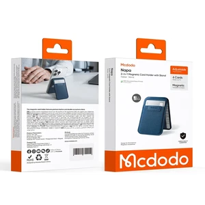 Mcdodo WF-2051 2'si 1 Arada Manyetik Kartlık Cüzdan ve Stand - Görsel 3