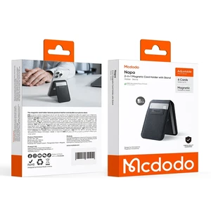 Mcdodo WF-2050 2'si 1 Arada Manyetik Kartlık Tutucu ve Stand - Görsel 3