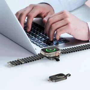 Mcdodo CH-2062 3.5w Apple Watch Için Type-c Girişli Manyetik Kablosuz Şarj Aleti - Siyah - Görsel 5
