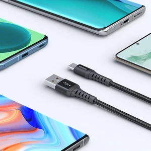 Mcdodo CA-2274 Usb-A to Type-c Q.c 4.0 - 3a Hızlı Data-şarj Kablosu 2m - Siyah - Görsel 2