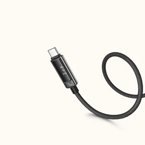 Mcdodo CA-8900 240W Type-C To Type-C OLED Ekranlı Şarj Kablosu 1.2m - Görsel 5