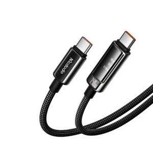 Mcdodo CA-8900 240W Type-C To Type-C OLED Ekranlı Şarj Kablosu 1.2m - Görsel 1