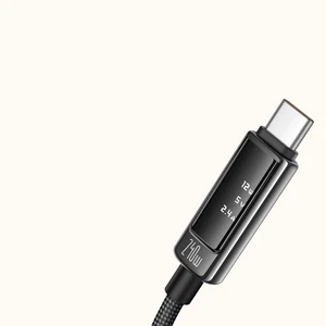 Mcdodo CA-8900 240W Type-C To Type-C OLED Ekranlı Şarj Kablosu 1.2m - Görsel 6