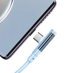 Mcdodo CA-3425 Usb-A to Type-c 100w Süper Şarj L Kablo 1.8 M – Mavi - Görsel 8
