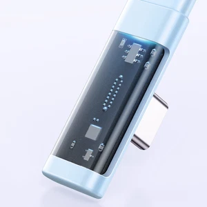 Mcdodo CA-3425 Usb-A to Type-c 100w Süper Şarj L Kablo 1.8 M – Mavi - Görsel 3