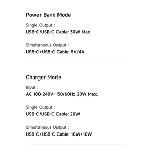 Mcdodo MC-3181 10000mAh 30W 3'ü 1 Arada LED Ekranlı Powerbank Siyah - Görsel 19