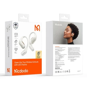 Mcdodo HP-0071 Air O1 Serisi Open-Ear OWS Bluetooth Kulaklık Beyaz - Görsel 9