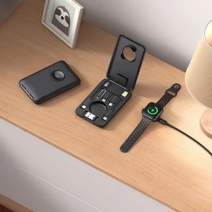 Mcdodo CH-2440 Çok İşlevli Apple Watch Kablosuz Şarj Ve Aksesuar Kutusu - Görsel 3