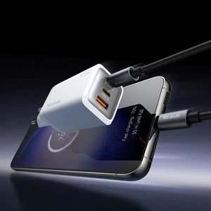 Mcdodo CH-0120 GaN Serisi 100w 2c1a Mini GaN Şarj Cihazı Beyaz (eu Plug ) - Görsel 2
