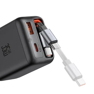 Mcdodo CH-1280 Freego Serisi 35w GaN Dahili Geri Sarılabilir Type-c Kablolu Şarj Cihazı - Görsel 1