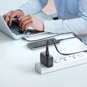 Mcdodo CH-8442 70w GaN 3.0 Dual Type-c + USB Universal Seyahat Şarj Seti - Görsel 5
