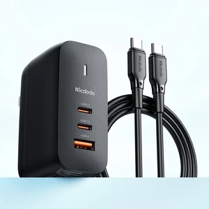 Mcdodo CH-8442 70w GaN 3.0 Dual Type-c + USB Universal Seyahat Şarj Seti - Görsel 13