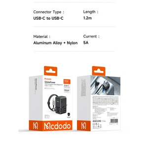 Mcdodo CP-6140 100w 3c1a Universal Seyahat Adaptörü Type-c To Type-c Kablolu - Görsel 9