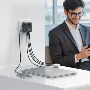 Mcdodo CP-5980 – 70w 3c2a Universal Seyahat Adaptörü Type-c To Type-c Kablolu - Görsel 5