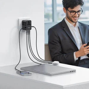 Mcdodo CP-3270 Globepower 45w 3c2a Universal Seyahat Adaptörü (Type-c To Type-C Kablolu) - Görsel 7