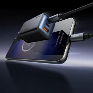 Mcdodo CH-0970 GaN Serisi 67w 2c1a Mini GaN Şarj Cihazı eu Plug – Siyah - Görsel 7