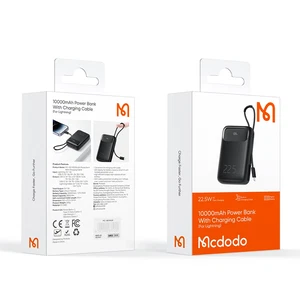 Mcdodo MC-3253 10000mAh 22.5W Lightning Powerbank Siyah - Görsel 5