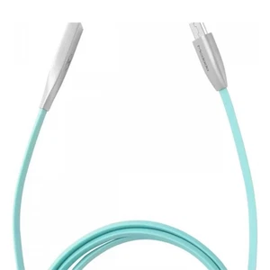 Mcdodo CA-1252 Micro USB Çinko Alaşım Yassı Kablo 1m 2.4A Mavi - Görsel 2