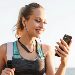 Mcdodo HP-8930 VerveFit Bluetooth 5.3 Boyun Askılı Kablosuz Kulaklık Siyah - Görsel 5