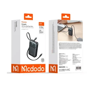 Mcdodo MC-9930 20000mAh 45W PD Hızlı Şarj Dijital Göstergeli Çoklu Çıkışlı Powerbank - Görsel 5