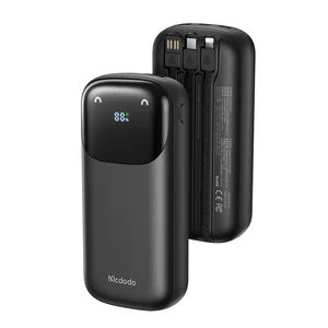 Mcdodo MC-8530 20000mAh 22.5W PD & QC Hızlı Şarj Dijital Göstergeli Çoklu Kablolu Powerbank(Type-c / Lightning/Usb-A)) - Görsel 6