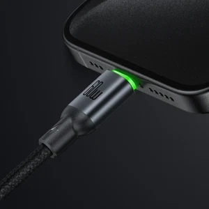 Mcdodo CA-6872 Type-c Type-c 60W PD Hızlı ŞarjE-Marker Çipli Easy Series Örgü Kablo Siyah 3m - Görsel 4