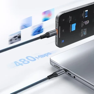 Mcdodo CA-2040 Type-c Type-c 100W PD Hızlı  E-Marker Çipli Örgü Poweroff Kablo 1.2m Siyah - Görsel 6