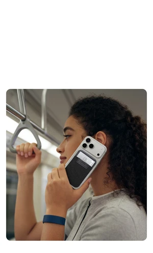 Mcdodo AT-3430 Napa Pro Serisi Manyetik Kartlık Stand ve Find My Konum Uyumlu Cüzdan 3in1 Siyah - Görsel 5