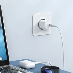 Mcdodo CH-0080 GaN 33W Type-C Girişli PD Hızlı Şarj Adaptörü Beyaz - Görsel 5