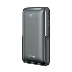 Mcdodo MC-0691 15W Go Power MagSafe 10000mAh Powerbank Gri - Görsel 3