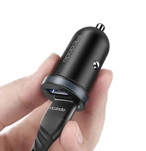 Mcdodo CC-6601 12W 2X USB GİRİŞLİ ARAÇ ÇAKMAK ŞARJ 5V 2.4A-SİYAH - Görsel 2